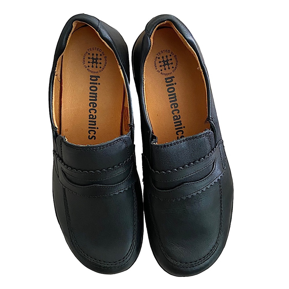 Biomechanics by garvalin black boy shoe US big boy size 7 EUR 37 Uk 4